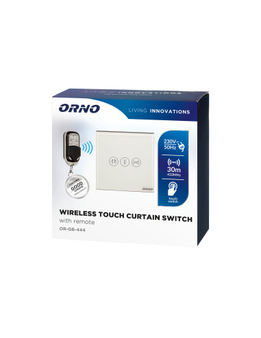 Bezprzewodowy łącznik roletowy, sterowany pilotem