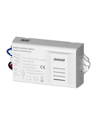 Bezprzewodowy 3-kanałowy sterownik oświetlenia,...