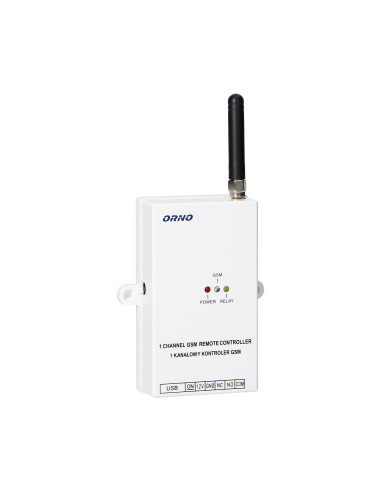Kontroler GSM do sterowania bramą, z wejsciem USB