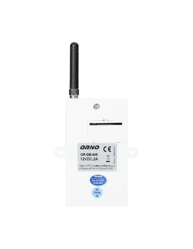 Kontroler GSM do sterowania bramą, z wejsciem USB