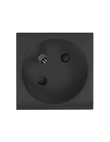 NOEN FR, gniazdo modułowe 45x45mm 1x2P+Z, typ E...