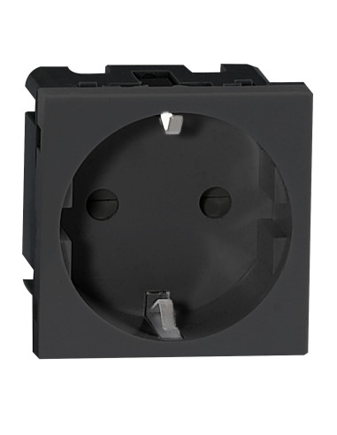 NOEN GS, gniazdo modułowe 45x45mm 1x2P+Z, typ F...