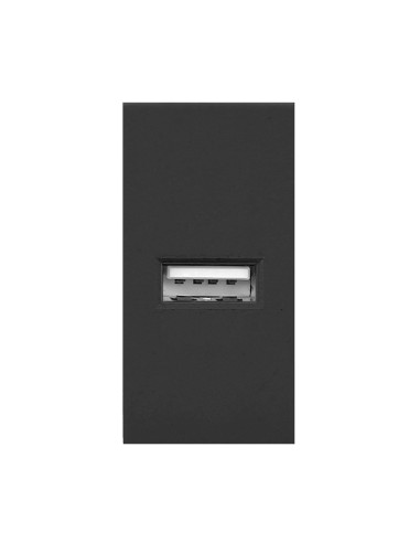 NOEN USB, port modułowy 22,5x45mm z ładowarką...