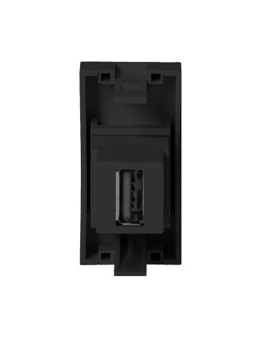 NOEN USB data, gniazdo modułowe 22,5x45mm USB...
