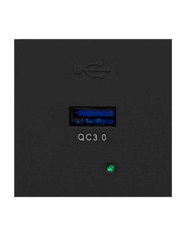 NOEN USBQ, port modułowy 45x45mm z ładowarką...