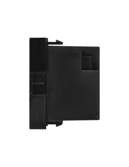 NOEN USB x 2, podwójny port modułowy 45x45mm z ładowarką USB, 2,1A 5V DC, czarny