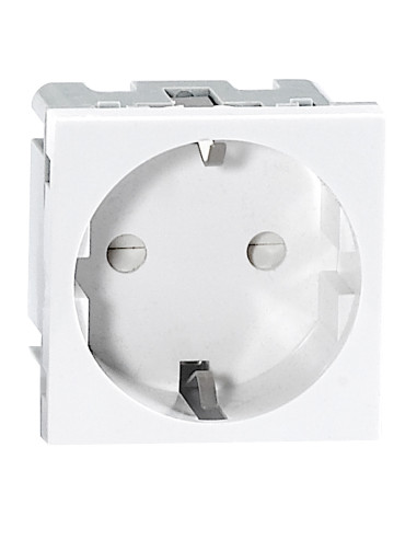 NOEN GS, gniazdo modułowe 45x45mm 1x2P+Z, typ F...