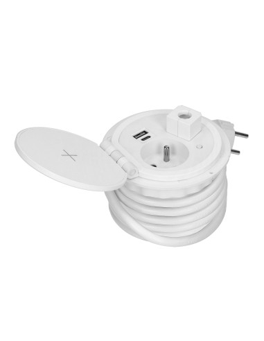  Gniazdo meblowe Ø8cm wpuszczane w blat z...