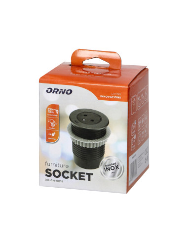 Gniazdo wpuszczane w blat 2P+Z z systemem...