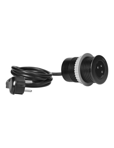 Gniazdo wpuszczane w blat 2P+Z z systemem...