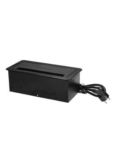  Gniazdo meblowe wpuszczane w blat z płaskim...