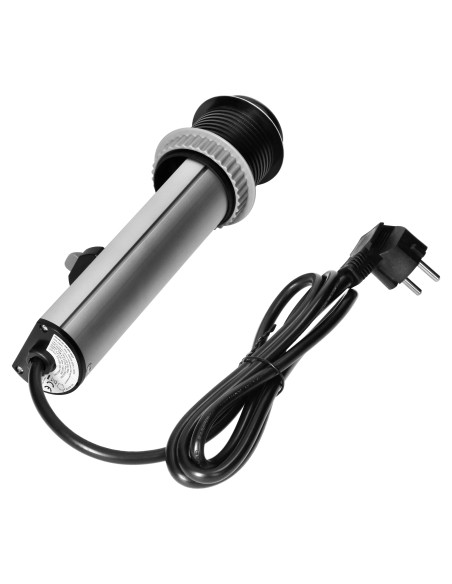 Wpuszczane gniazdo meblowe Ø6cm z ładowarką USB i przewodem 1,5m, 3x2P+Z, 2xUSB (typ A i typ C), INOX