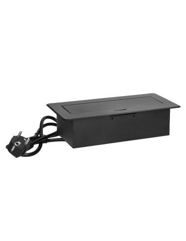  Gniazda meblowe wpuszczane w blat z płaskim...