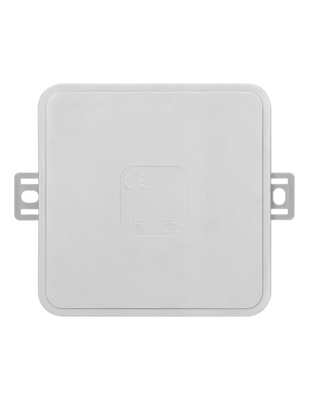 Puszka n/t CLICK, IP54, 12 przepustów, 85x85x41mm, szara