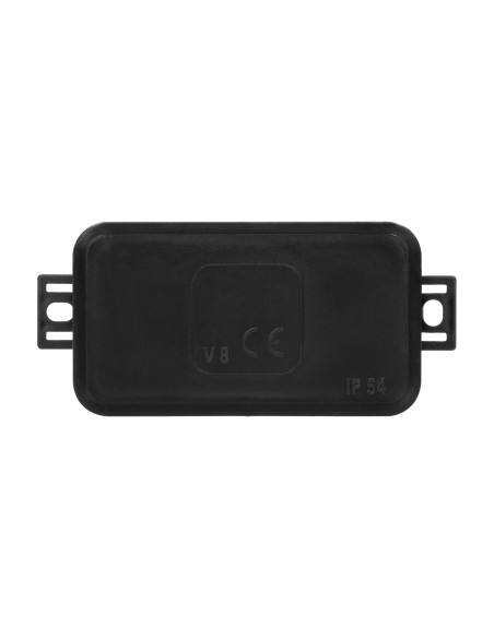 Puszka n/t CLICK, IP54, 8 przepustów, 80x45x41mm, czarna