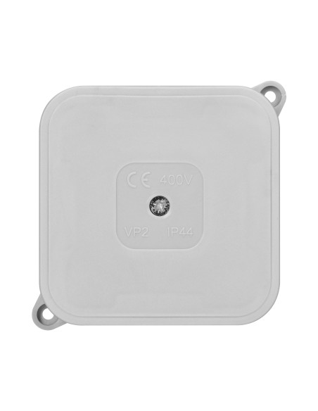 Puszka n/t ECO, IP44, 400V, 4 dławnice gumowe, 85x85x35mm, szara