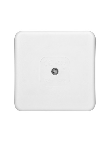 Puszka n/t PRO, IP55, 400V, 12 przepustów, 85x85x37mm, biała
