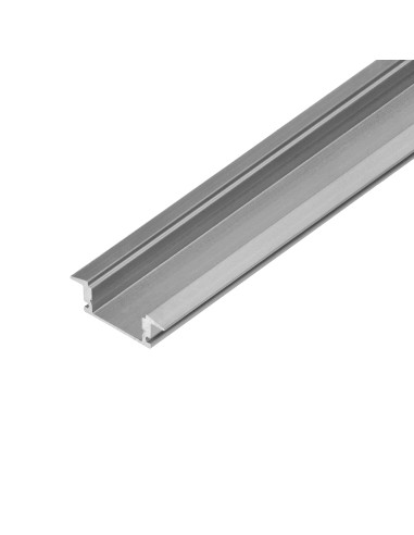 Profil aluminiowy do taśm LED, 2000 x 24,5 x 6,85 mm, wpuszczany w karton gips, srebrny