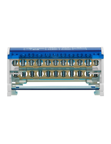 Blok rozdzielczy 2-rzędowy, 11 przewodów