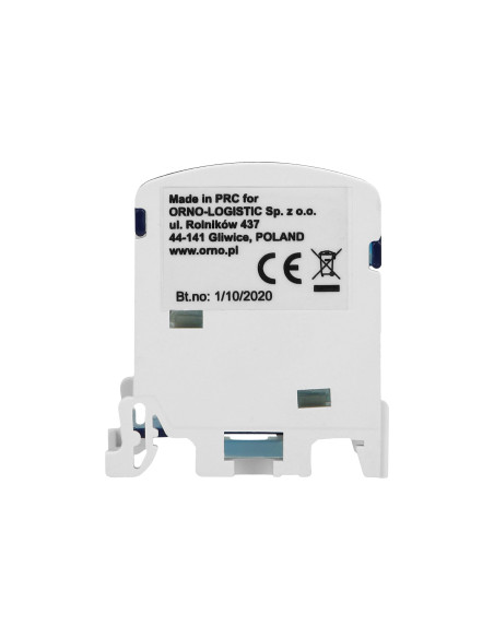 Blok rozdzielczy 2-rzędowy, 7 przewodów