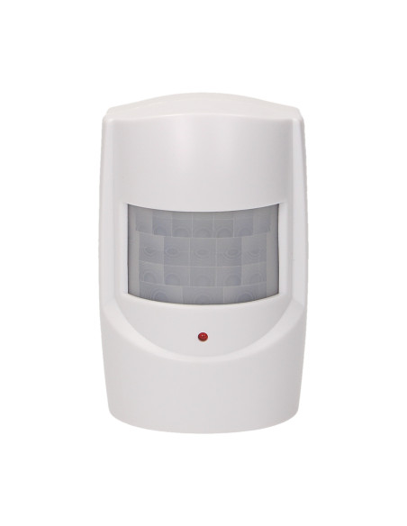 Czujnik ruchu z sygnalizacją bezprzewodową, IP44, 120m, learning system, bateryjny