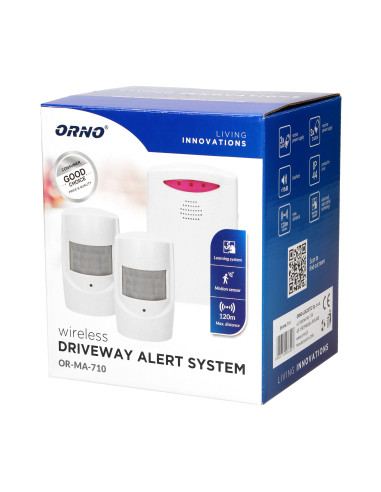 Zestaw czujników ruchu z sygnalizacją...