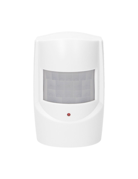 Zestaw czujników ruchu z sygnalizacją bezprzewodową, IP44,120m, learning system, bateryjny