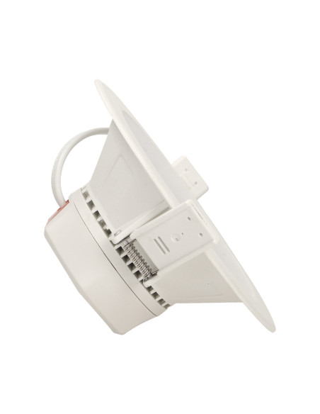 AURA LED 12W, oprawa downlight, podtynkowa, 950lm, 3000K, biała, wbudowany zasilacz LED