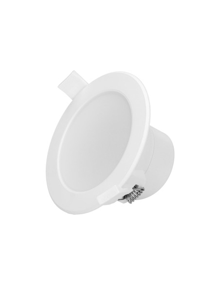 AURA LED 9W, oprawa downlight, podtynkowa, 4000K, biała, wbudowany zasilacz LED