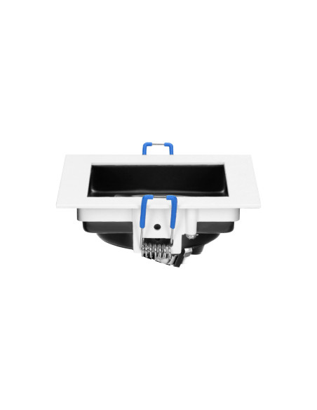 YOP ramka dekoracyjna oprawy punktowej, MR16/GU10 max 50W, regulowana biała+czarna
