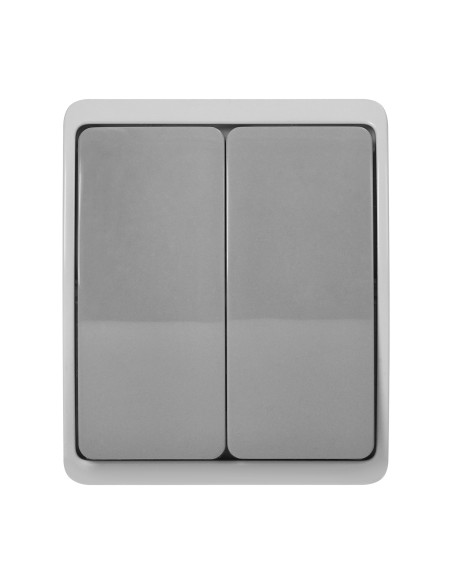 Łącznik świecznikowy n/t AQUATIC, IP44, szaro-grafitowy