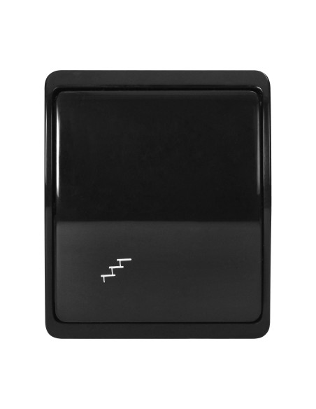 Łącznik schodowy n/t AQUATIC, IP44, czarny