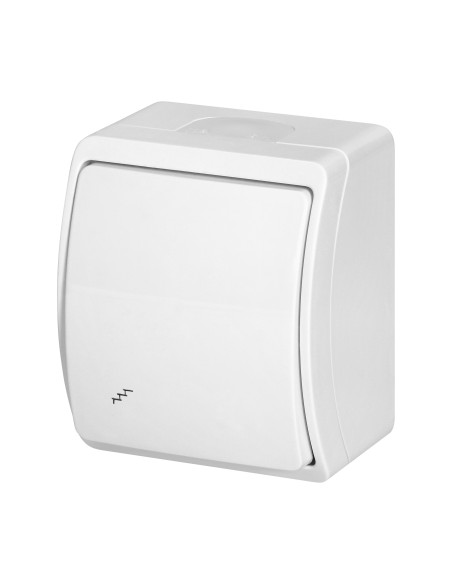 Łącznik schodowy n/t AQUATIC, IP44, biały