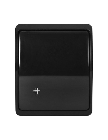 Łącznik krzyżowy n/t AQUATIC, IP44, czarny