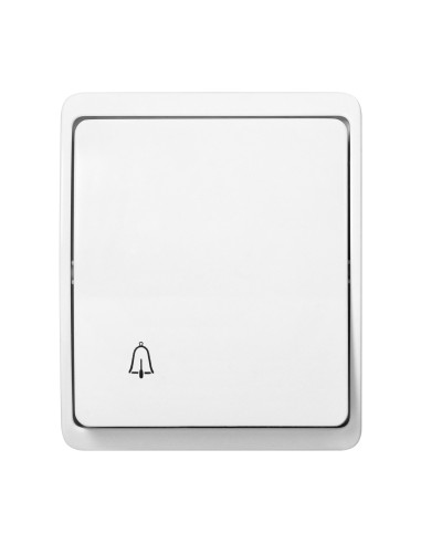 Przycisk dzwonek n/t AQUATIC, IP44, biały