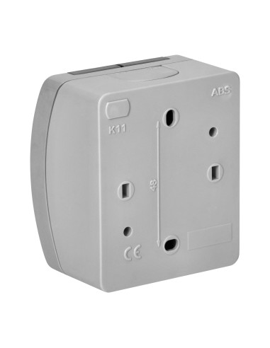 Gniazdo pojedyncze 2P+Z Schuko AQUATIC, IP44,...