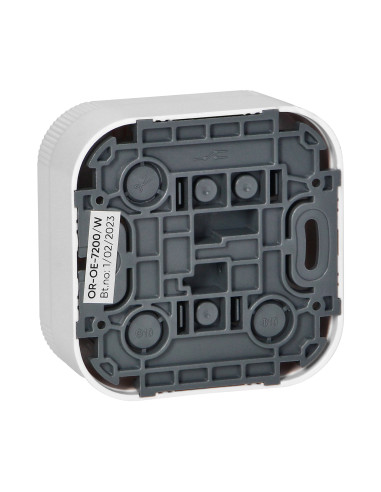 Łącznik jednobiegunowy N/T ToDo IP20, biały