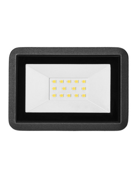 FARO LED naświetlacz 10W, 800lm, IP65, 4000K, aluminium + szkło