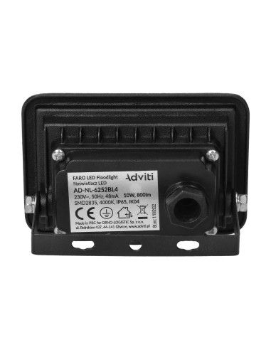 FARO LED naświetlacz 10W, 800lm, IP65, 4000K,...