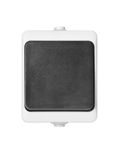 Przycisk dzwonek AQUATIC MINI IP 54 biało-czarny