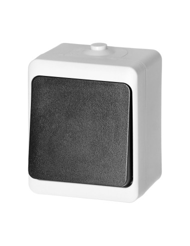 Przycisk dzwonek AQUATIC MINI IP 54 biało-czarny