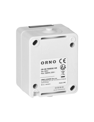 Gniazdo pojedyńcze 2P+Z Schuko AQUATIC MINI IP...