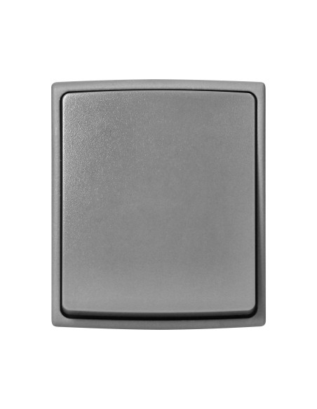 Łącznik jednobiegunowy AQUATIC PRO IP 55 szaro-grafitowy