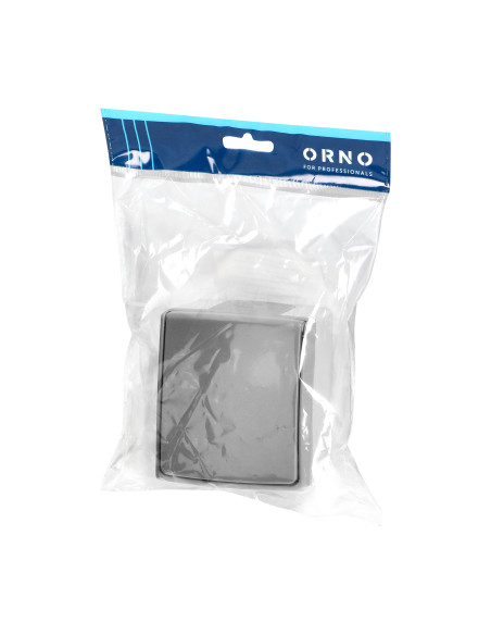 Gniazdo pojedyńcze 2P+Z Schuko  AQUATIC PRO IP 55 szaro-grafitowe