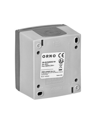 Gniazdo pojedyńcze 2P+Z Schuko  AQUATIC PRO IP...