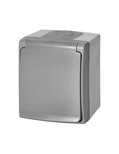 Gniazdo pojedyńcze 2P+Z  AQUATIC PRO IP 55...