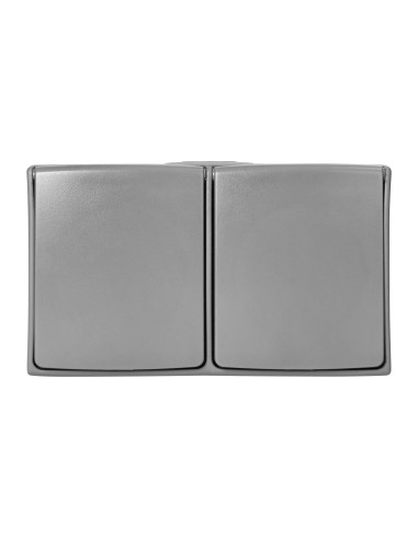 Gniazdo podwójne 2X2P+Z  AQUATIC PRO IP 55...