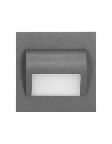 DRACO LED 1,2W, oprawa schodowa podtynkowa, 12V...