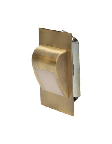 DRACO LED 1,2W, oprawa schodowa podtynkowa, 12V...