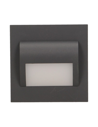 DRACO LED 1,2W, oprawa schodowa podtynkowa, 12V...